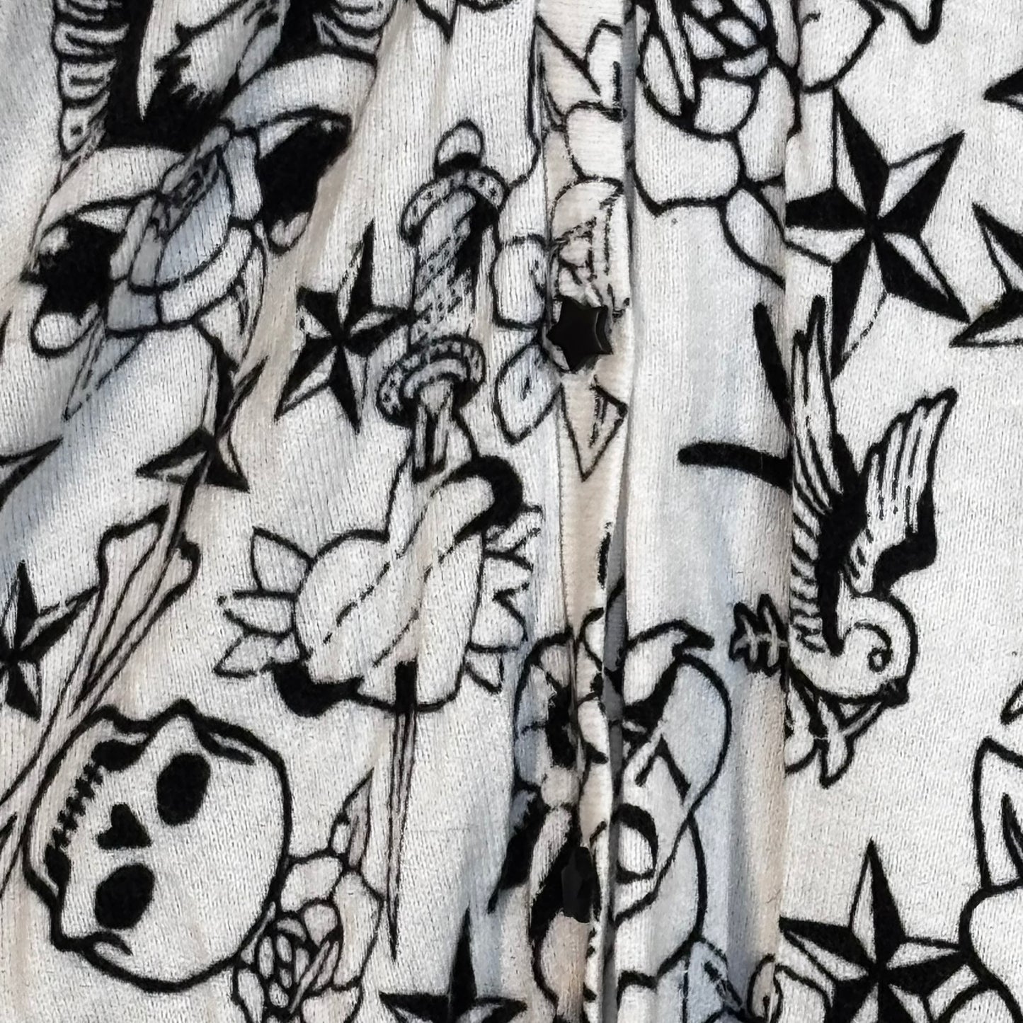 Torrid X Betsy Johnson Tattoo Print Cardigan