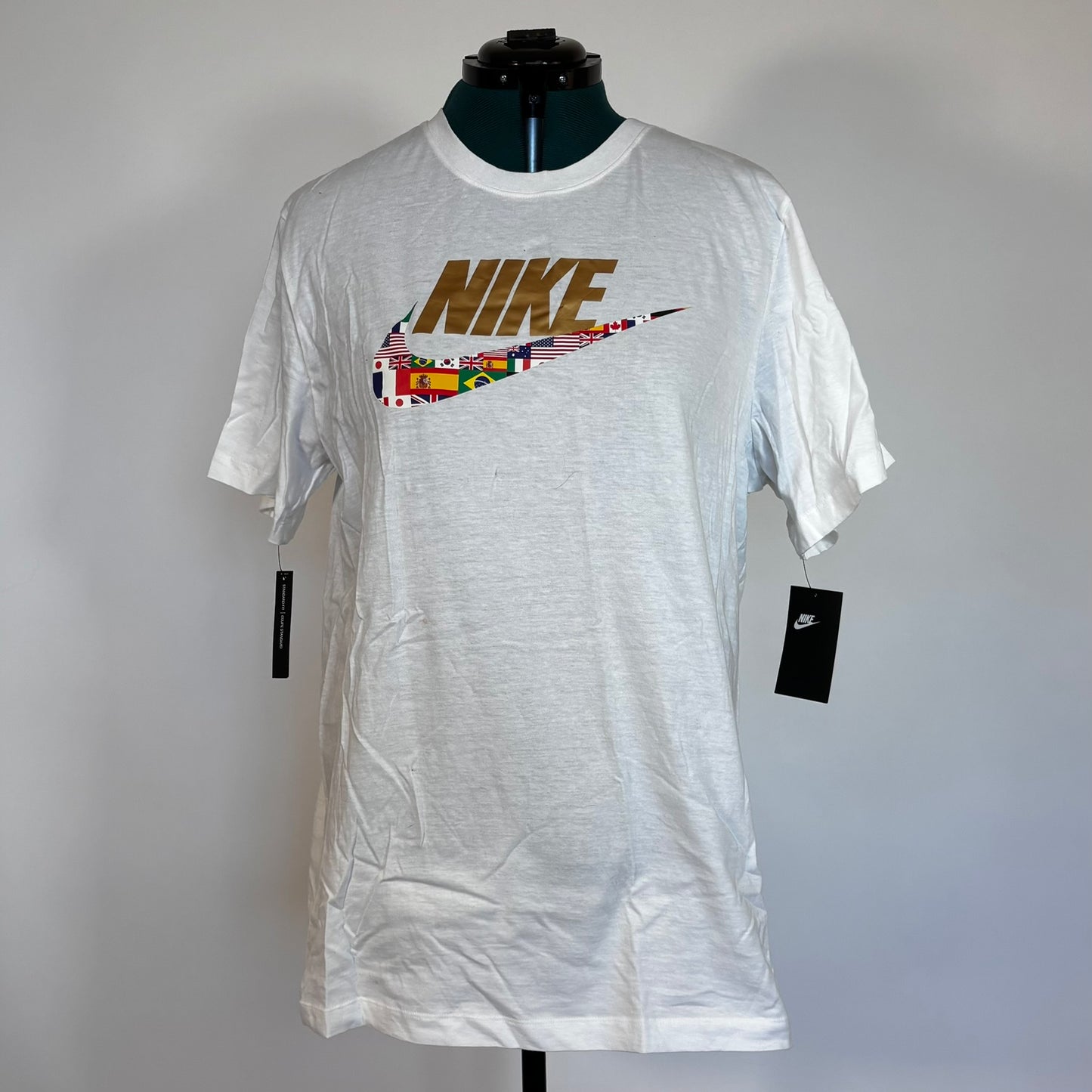 Nike Sportswear Flag Swoosh Graphic Tee NWT