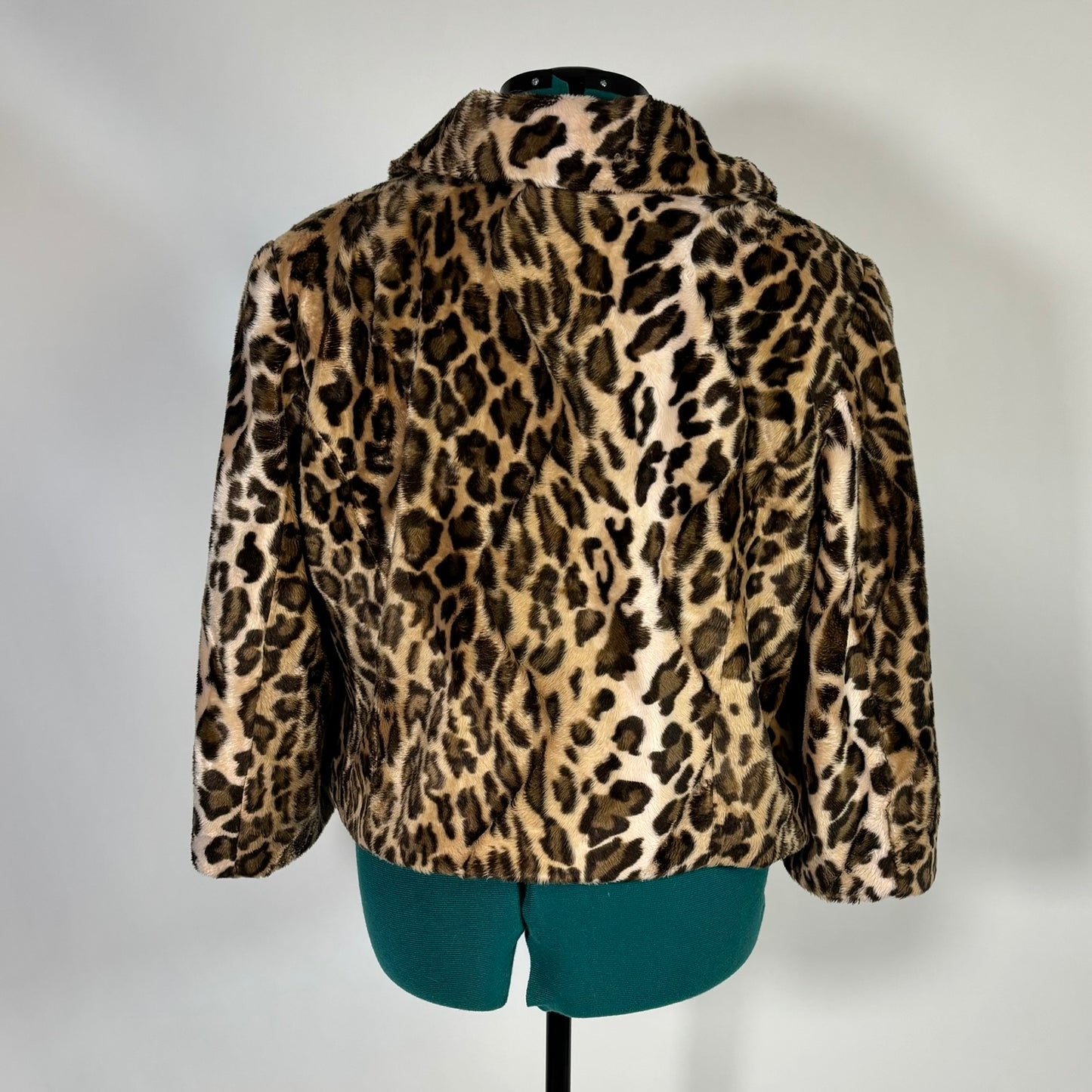 Leopard Faux Fur Jacket