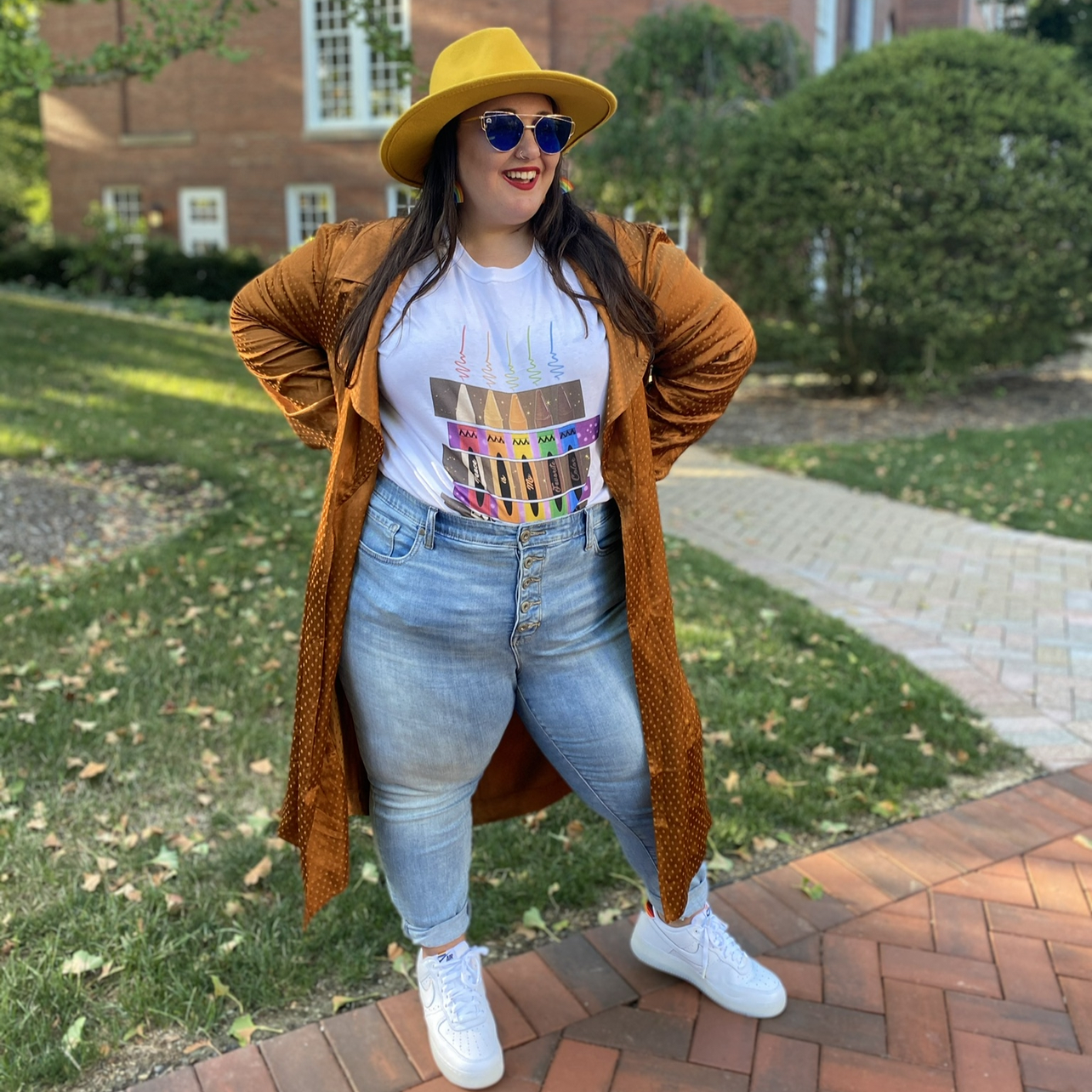Satin Rust Orange Lightweight Wrap Jacket