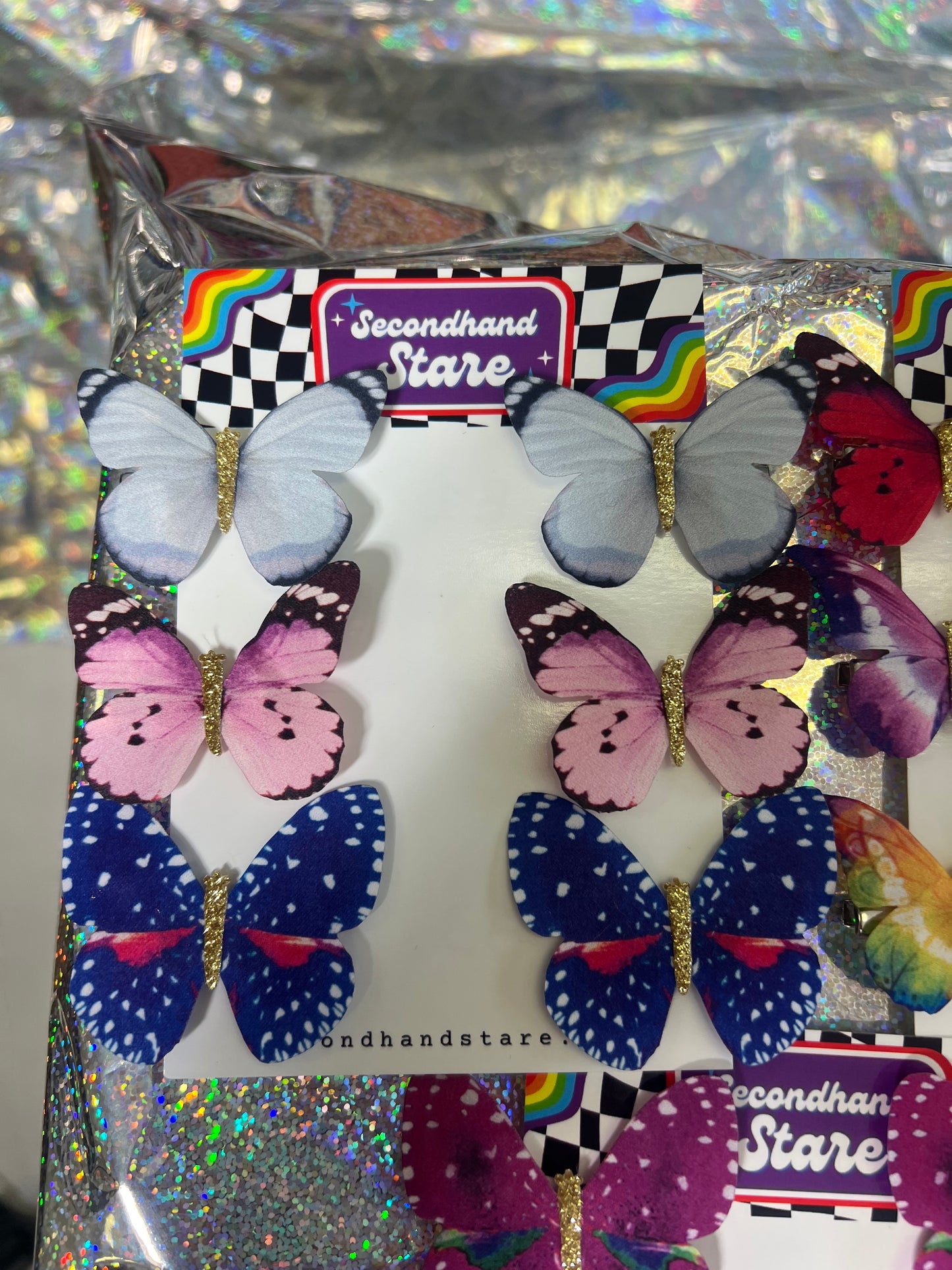 Pair of Butterfly Clips