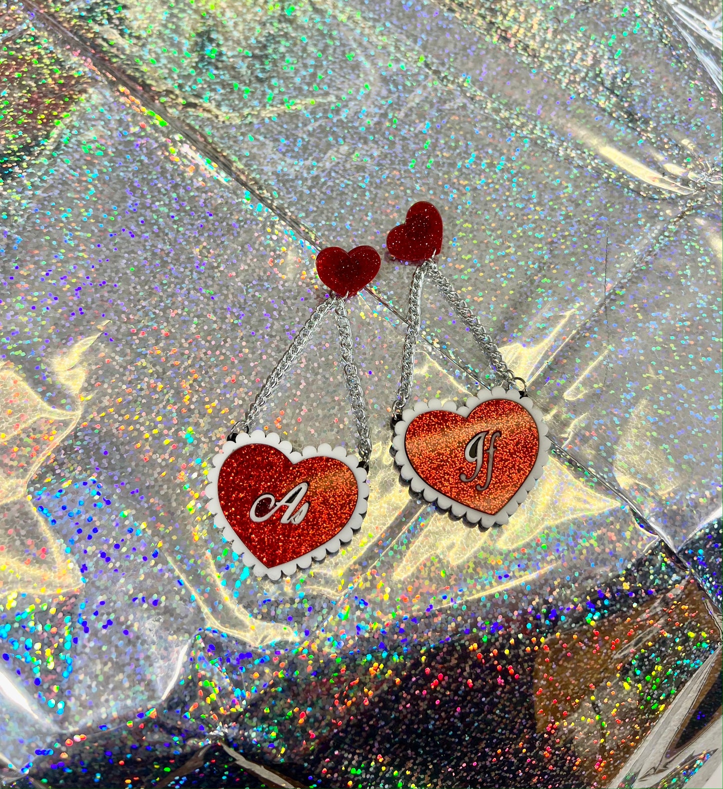 As If Acrylic Earrings