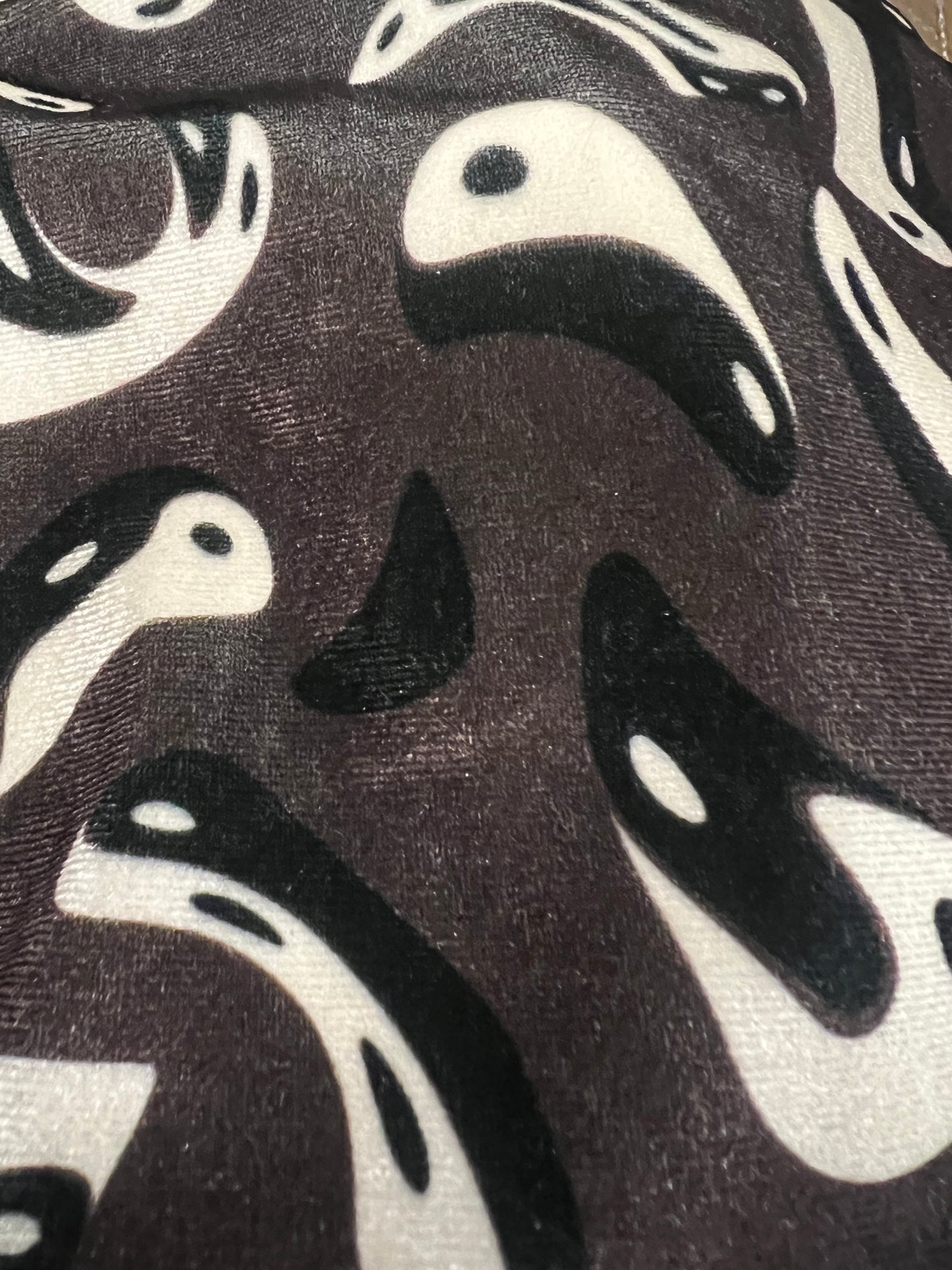 Trippy Yin Yang Velvet Flares