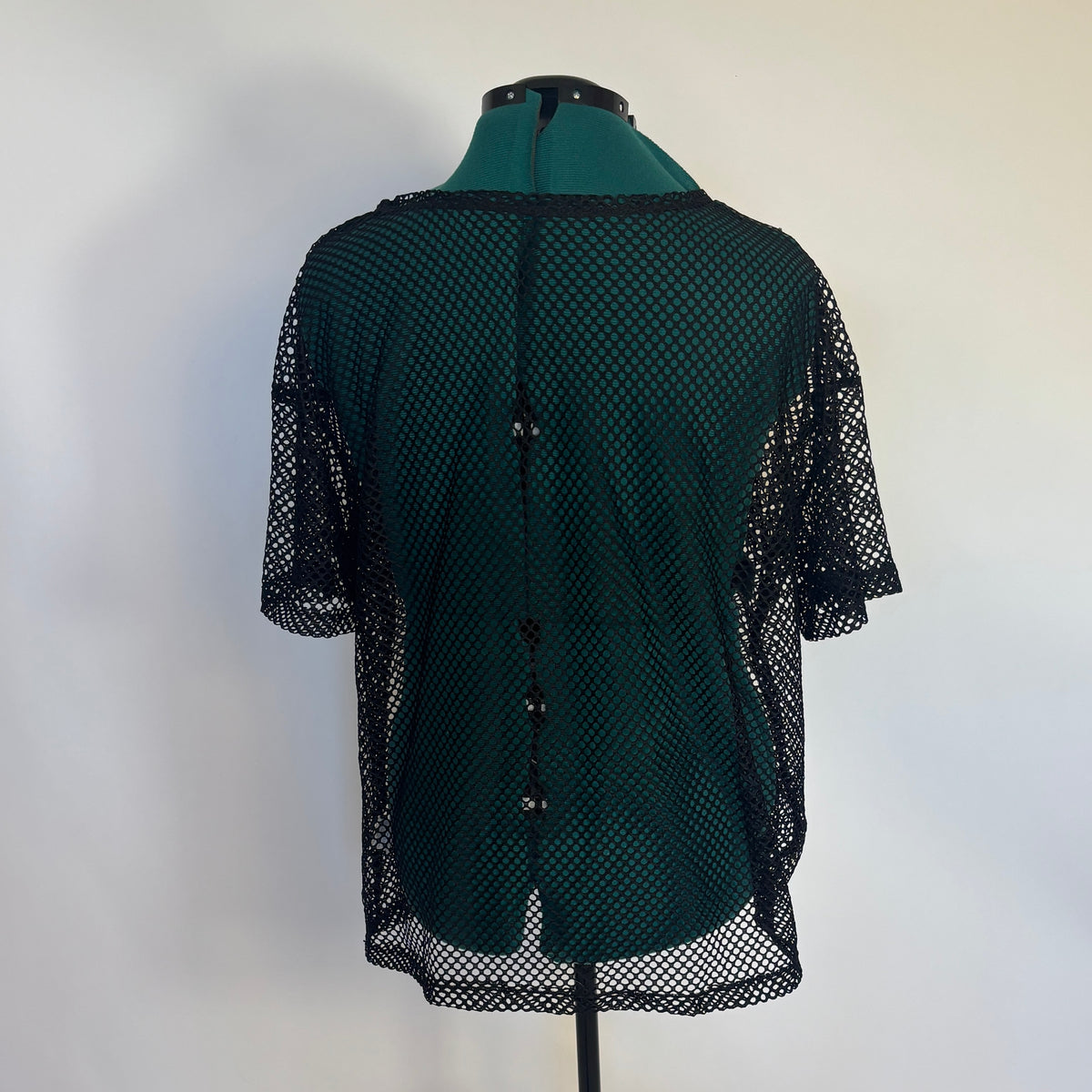 Black Mesh T-Shirt