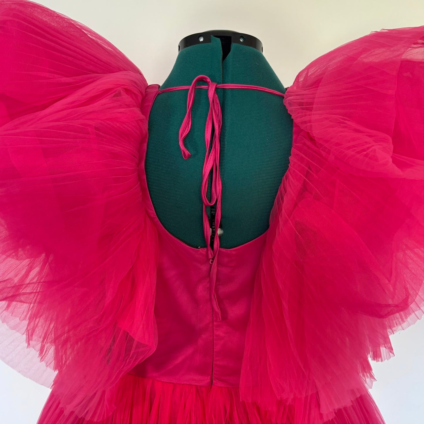 Campy Pink Tulle Mini Dress NWT