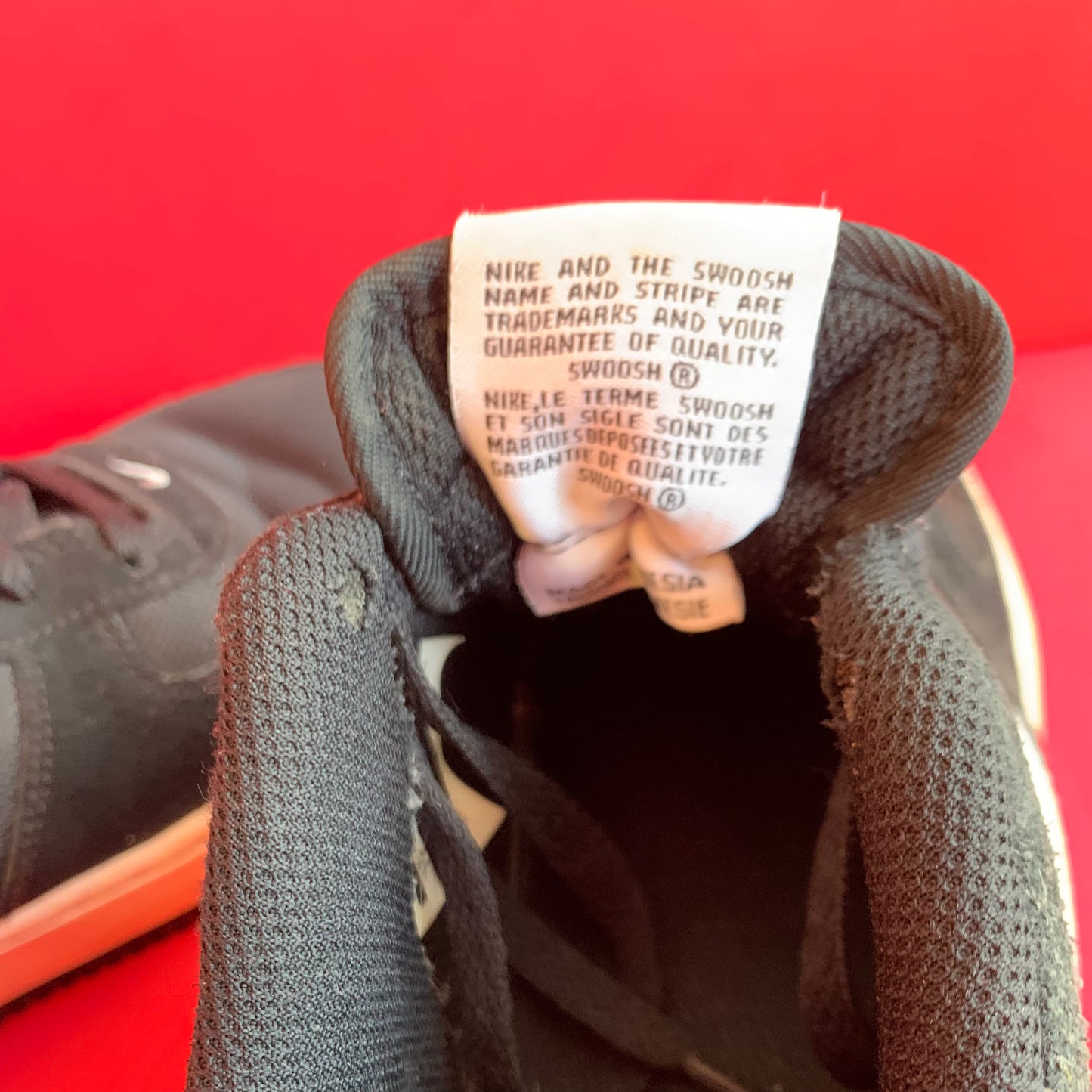 Sz 8.5 Air Force 1 Black Suede Sneakers