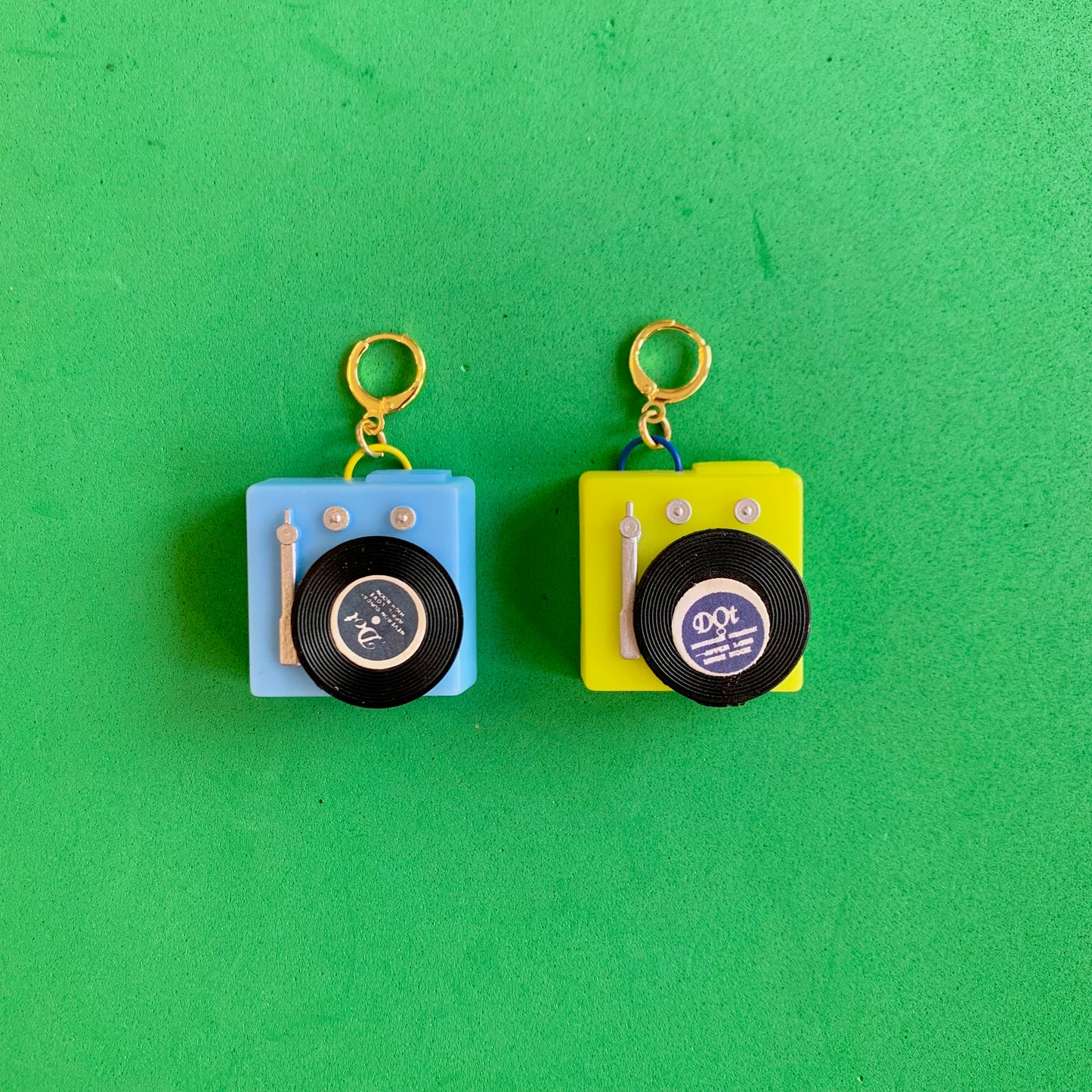 Barbie Disco Record Player Earrings