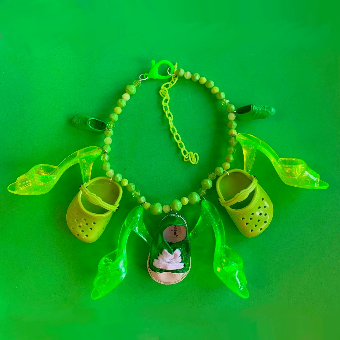 OMG Shoes Necklace