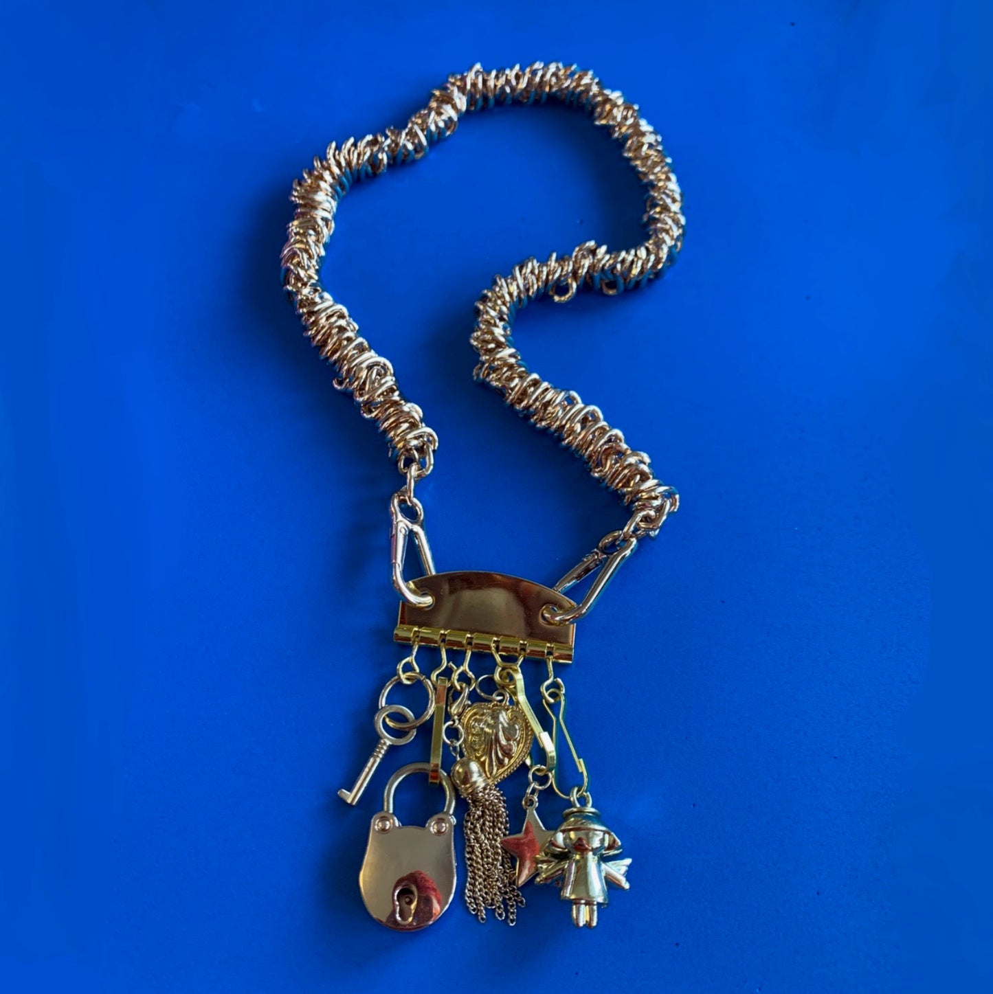 All That Glitters Charm Necklace