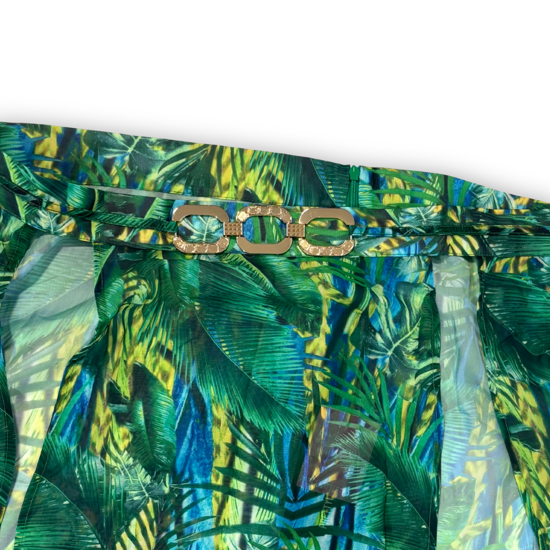Pretty Little Thing Tropical Print Cover-Up Skirt NWT