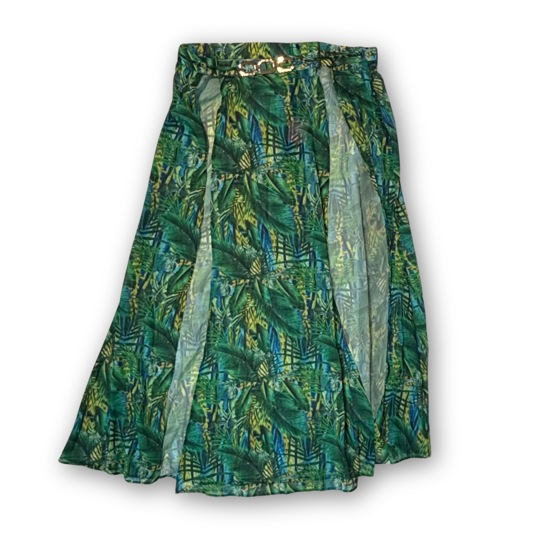 Pretty Little Thing Tropical Print Cover-Up Skirt NWT