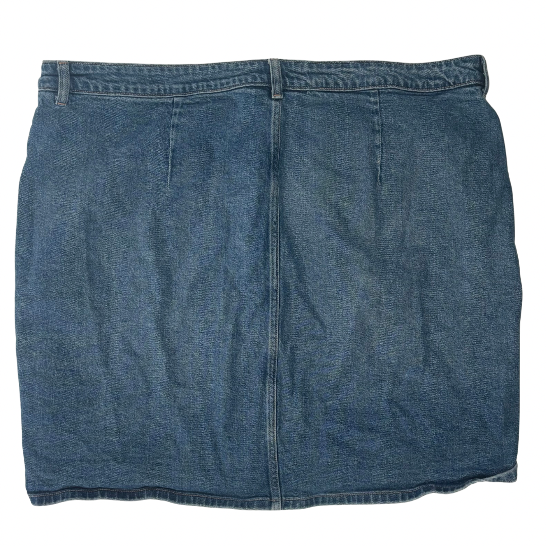 Torrid Medium Wash Button Front Denim