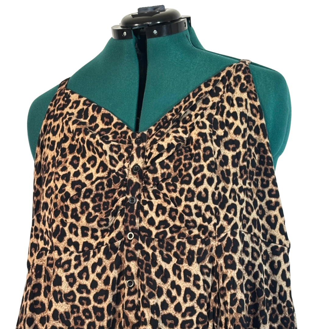 Torrid Leopard Print Tank Dress