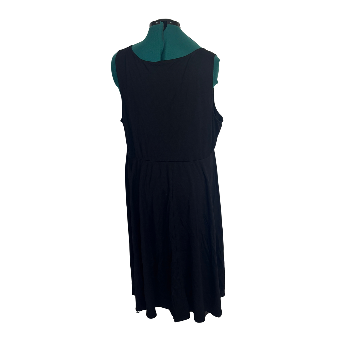 Torrid Black Sleeveless A-Line Midi Dress
