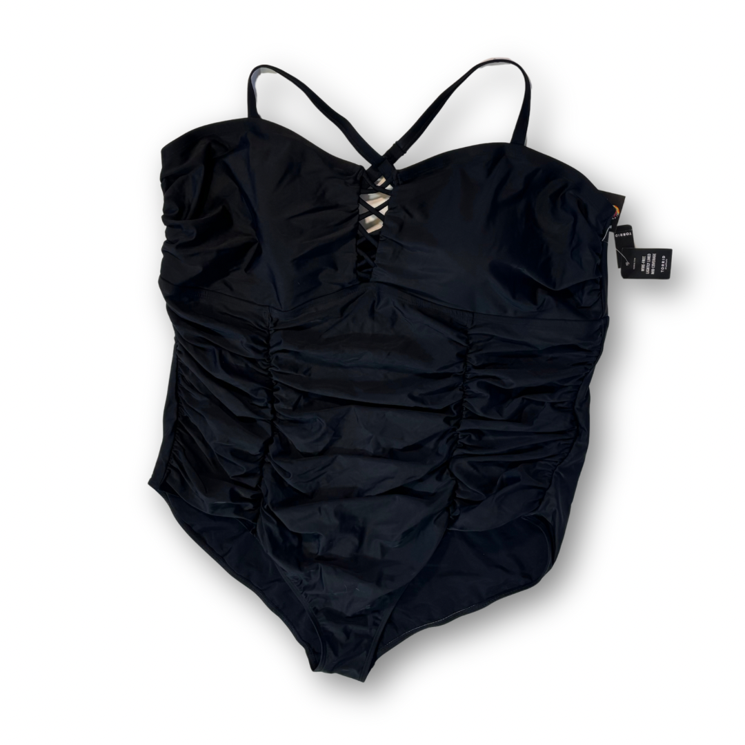 Torrid Ruched One Piece Swimsuit NWT