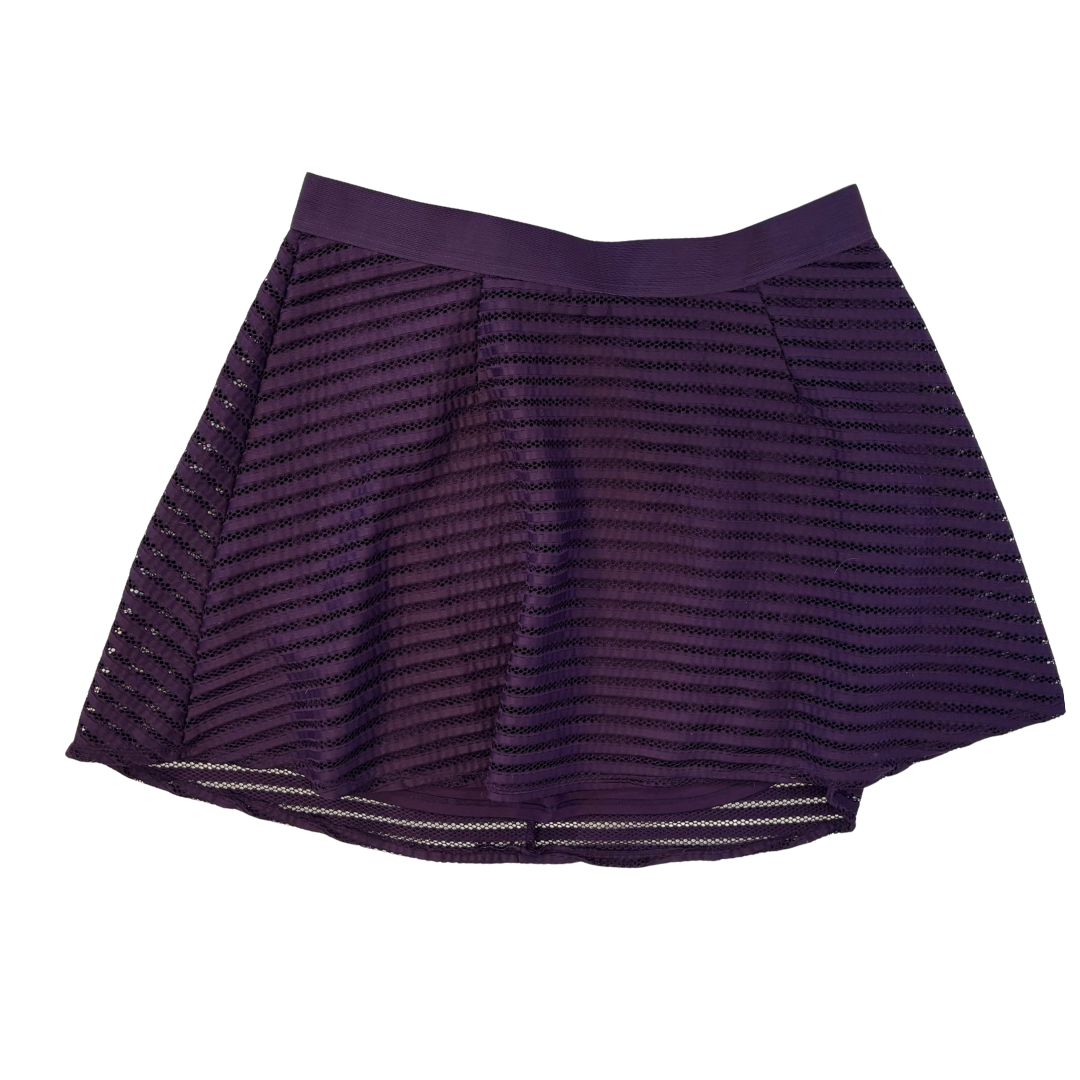 Torrid Plum Mesh Circle Skirt