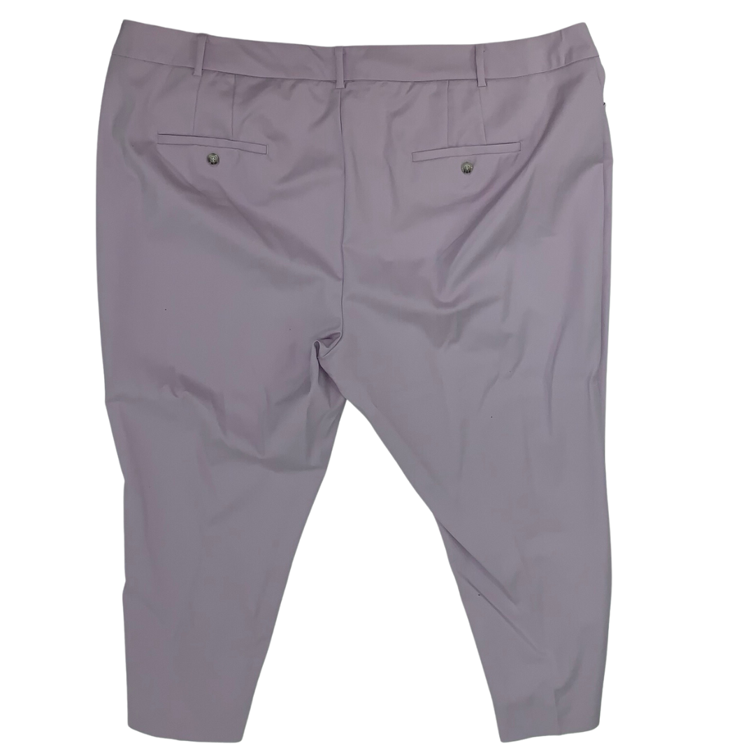 Lilac Straight Leg Dress Pants