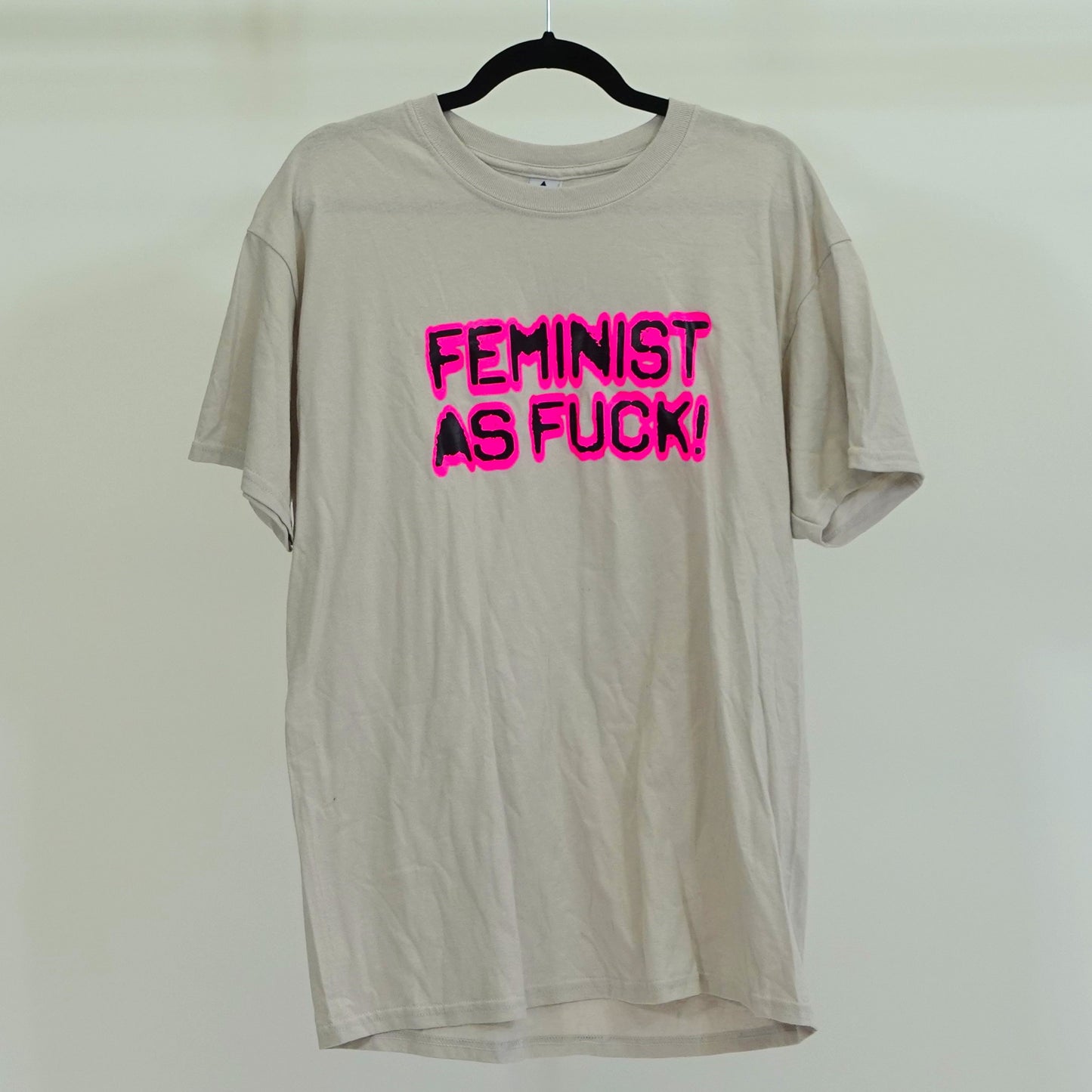 Feminist AF Cream Colored Tee