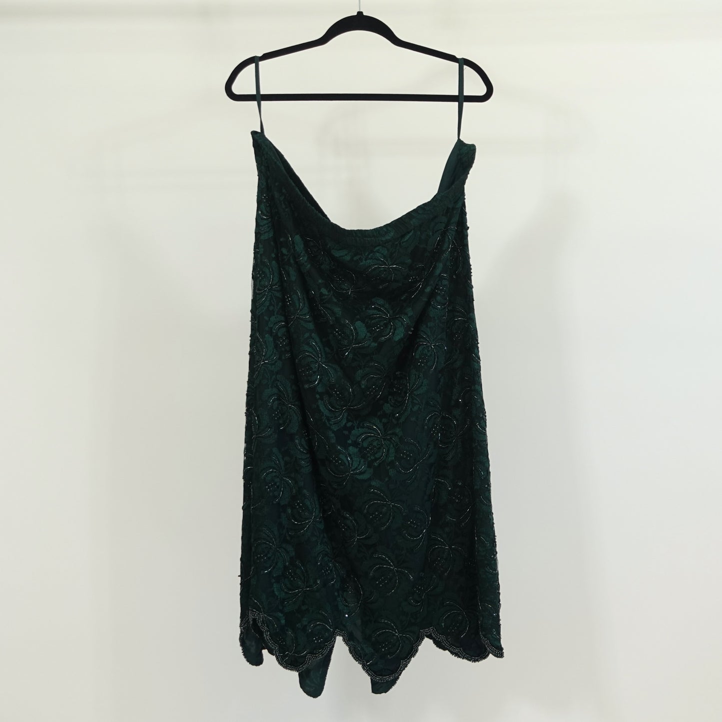 Vintage Green 2-Piece Beaded Set