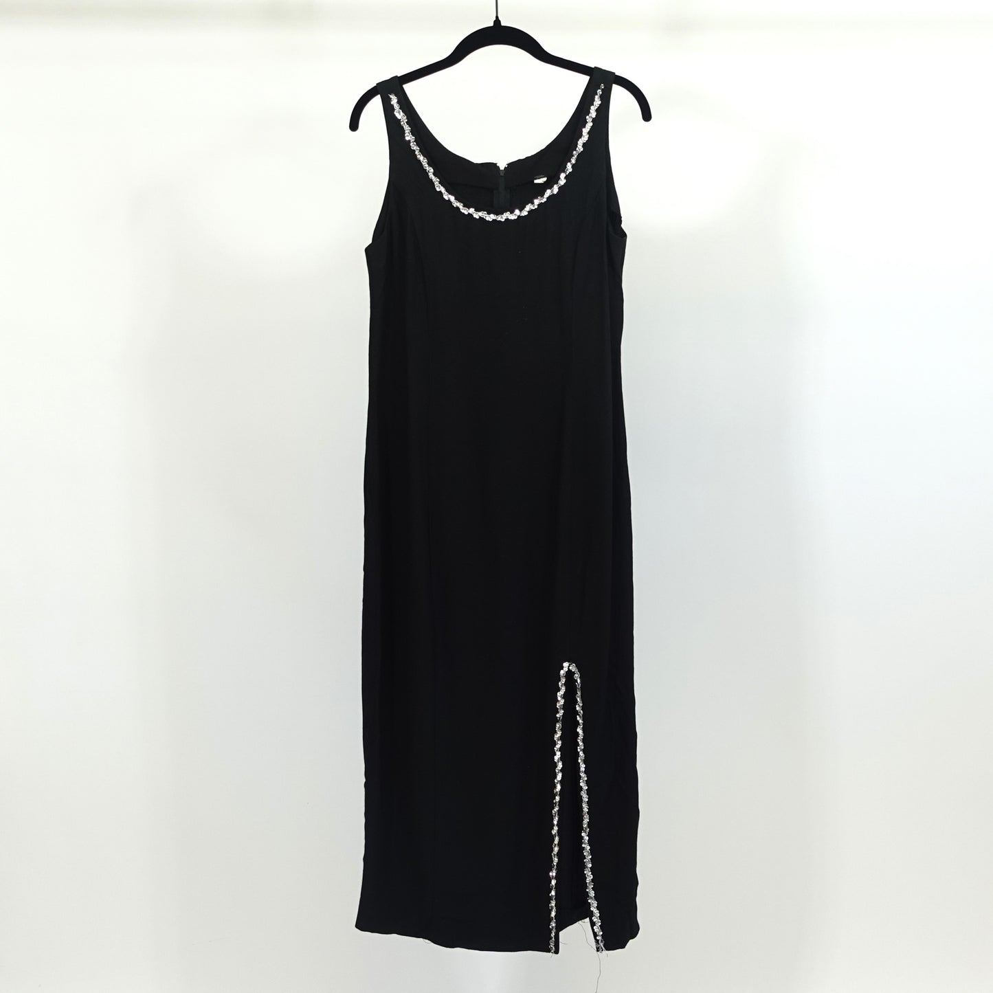 Vintage Shift Dress with Sequins