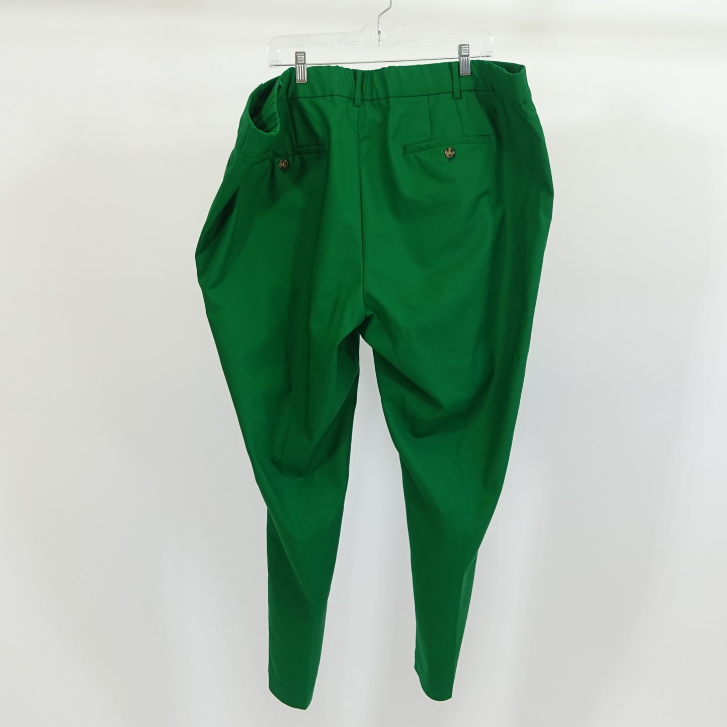 Green Straight Leg Ankle Pant