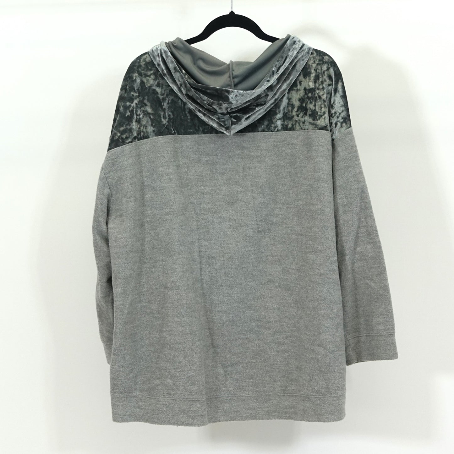 Crushed Velvet Sweatshirt