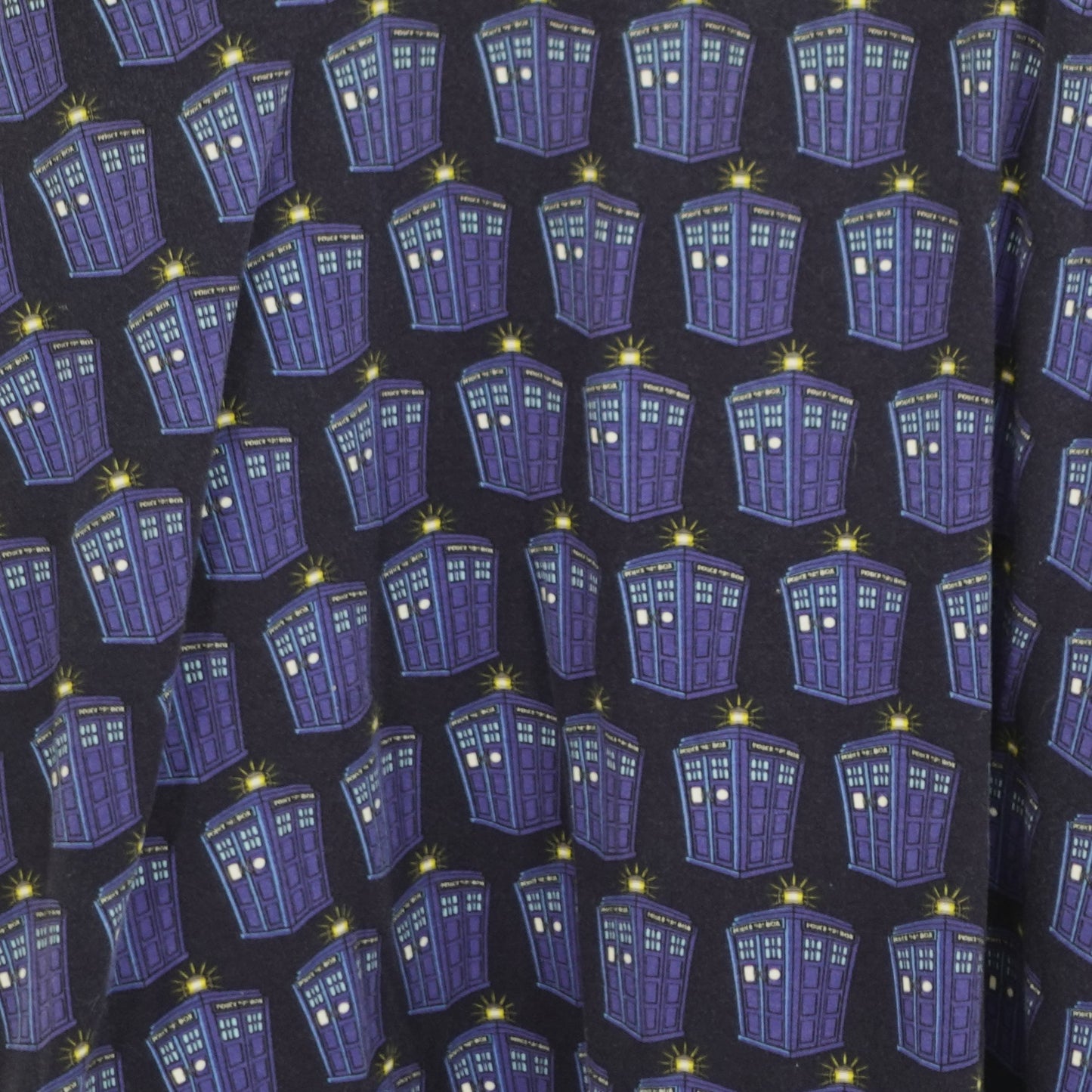 Doctor Who V Neck Fit and Flare Handmade Dress (See Measurements)