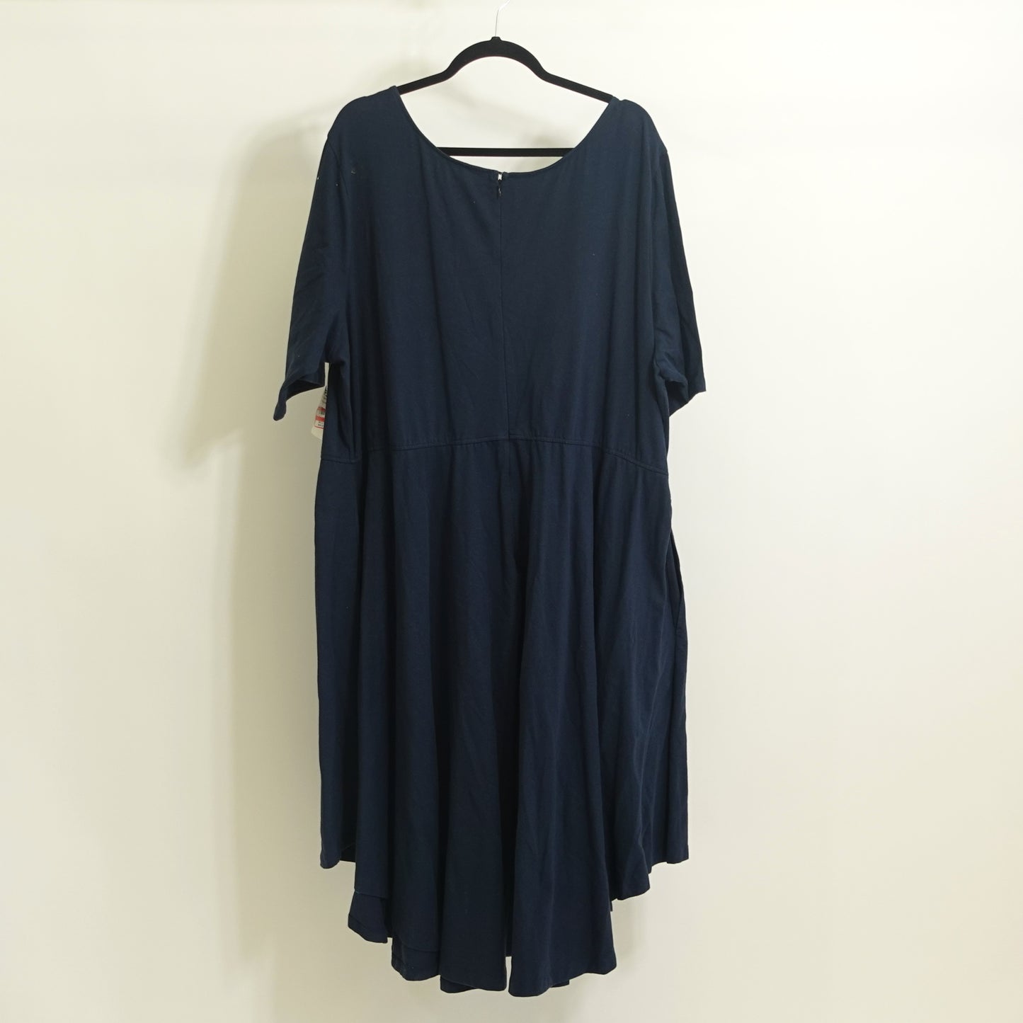 Navy Short Sleeve Dress