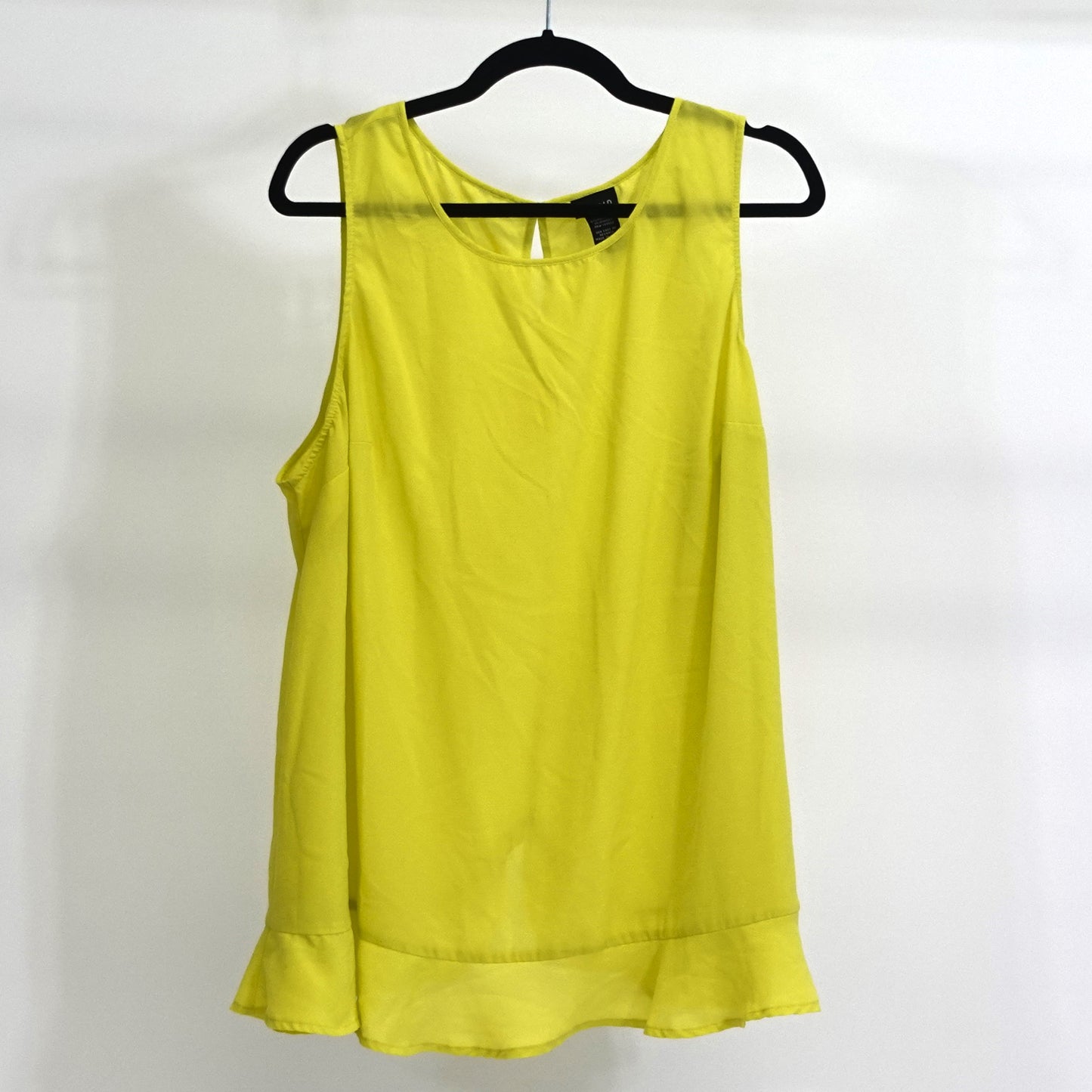 Electric Yellow Sleeveless Top
