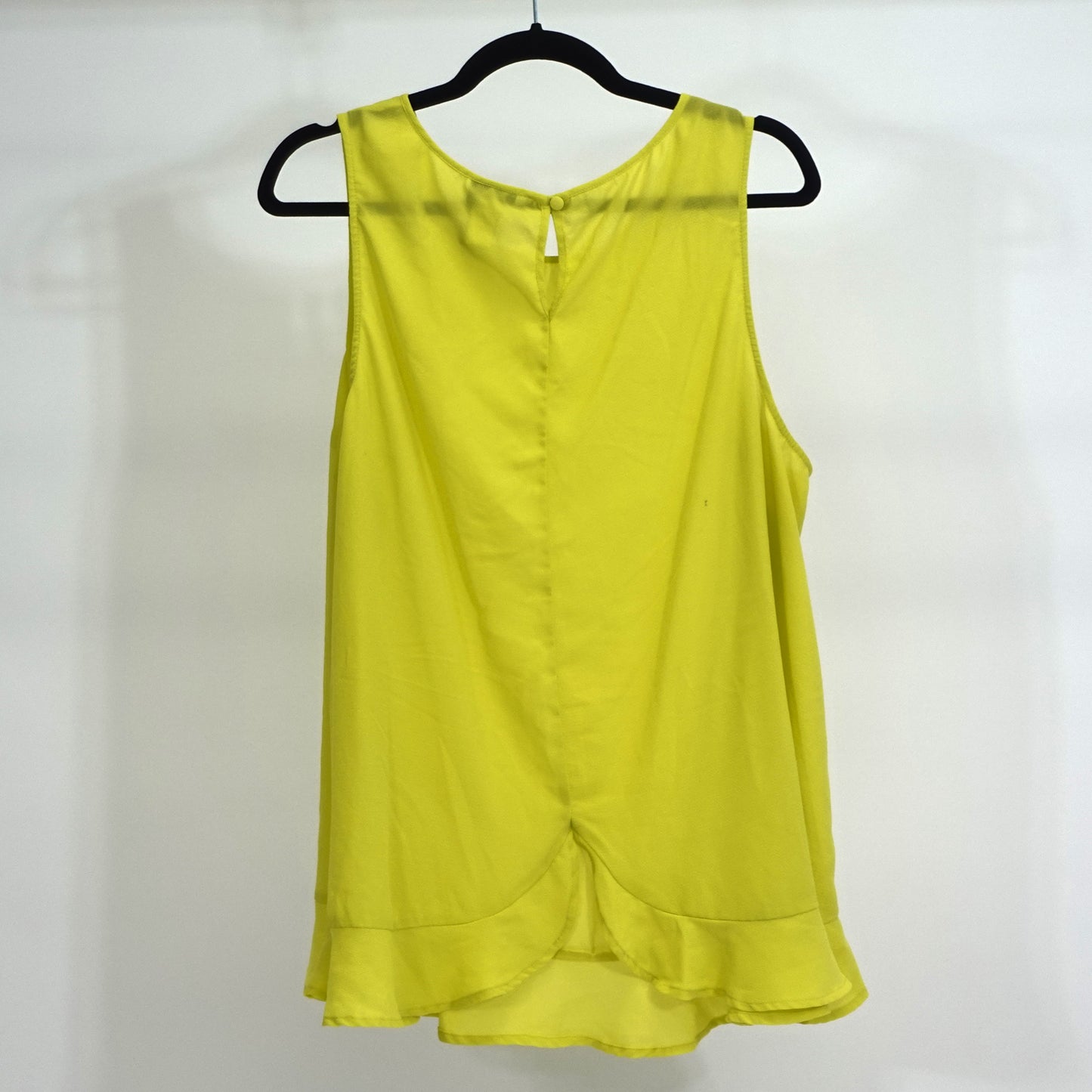 Electric Yellow Sleeveless Top