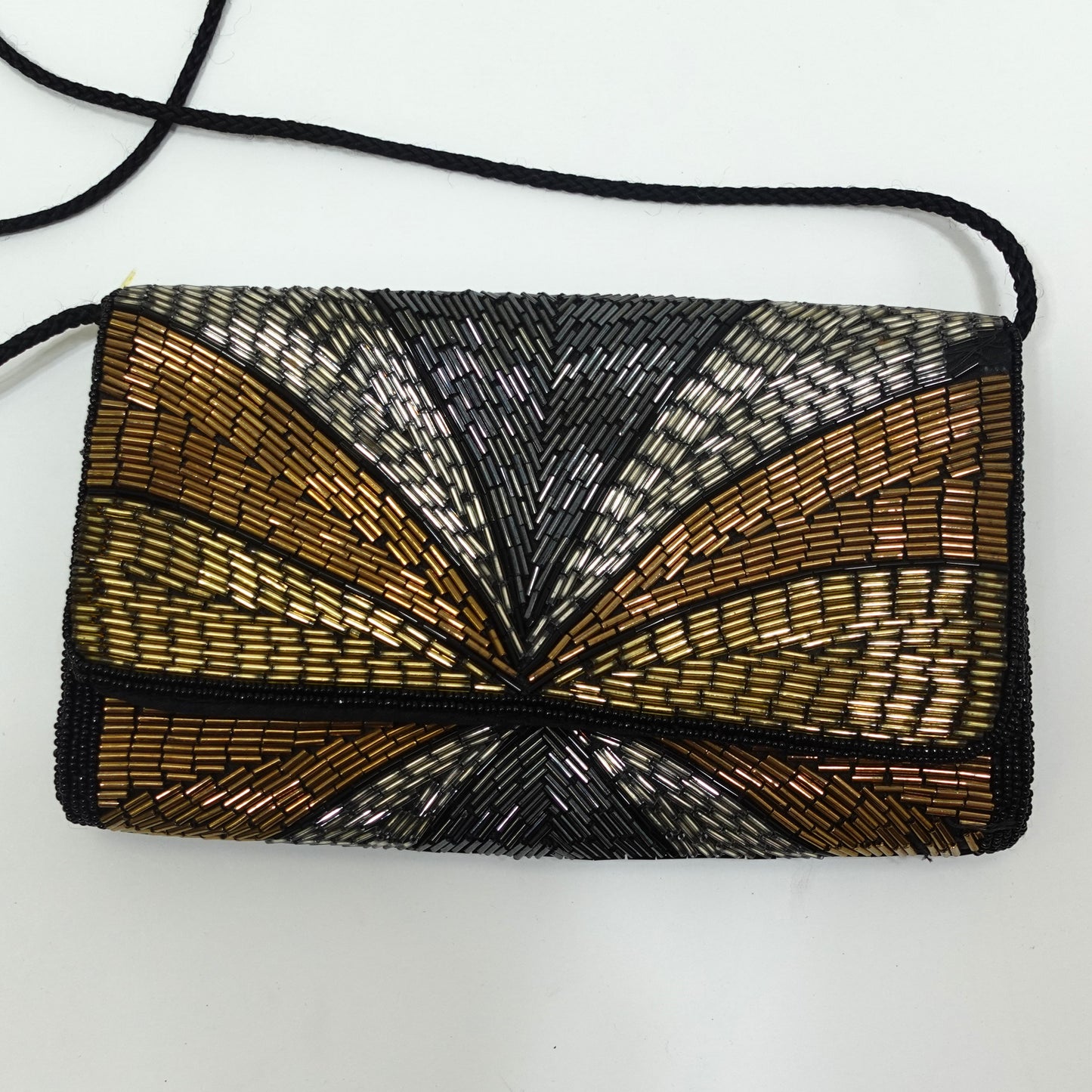 Vintage Beaded Starburst Bag