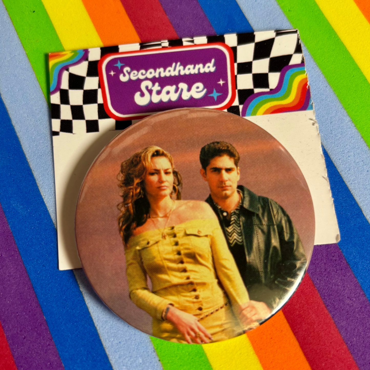 Adriana X Christopher Button