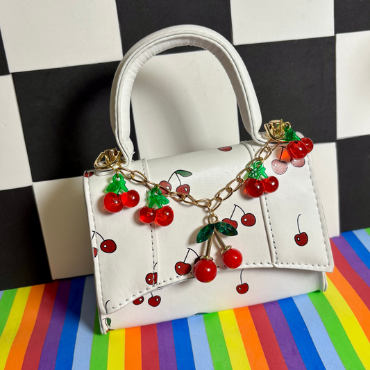Cherry Bomb Mini Top Handle Bag