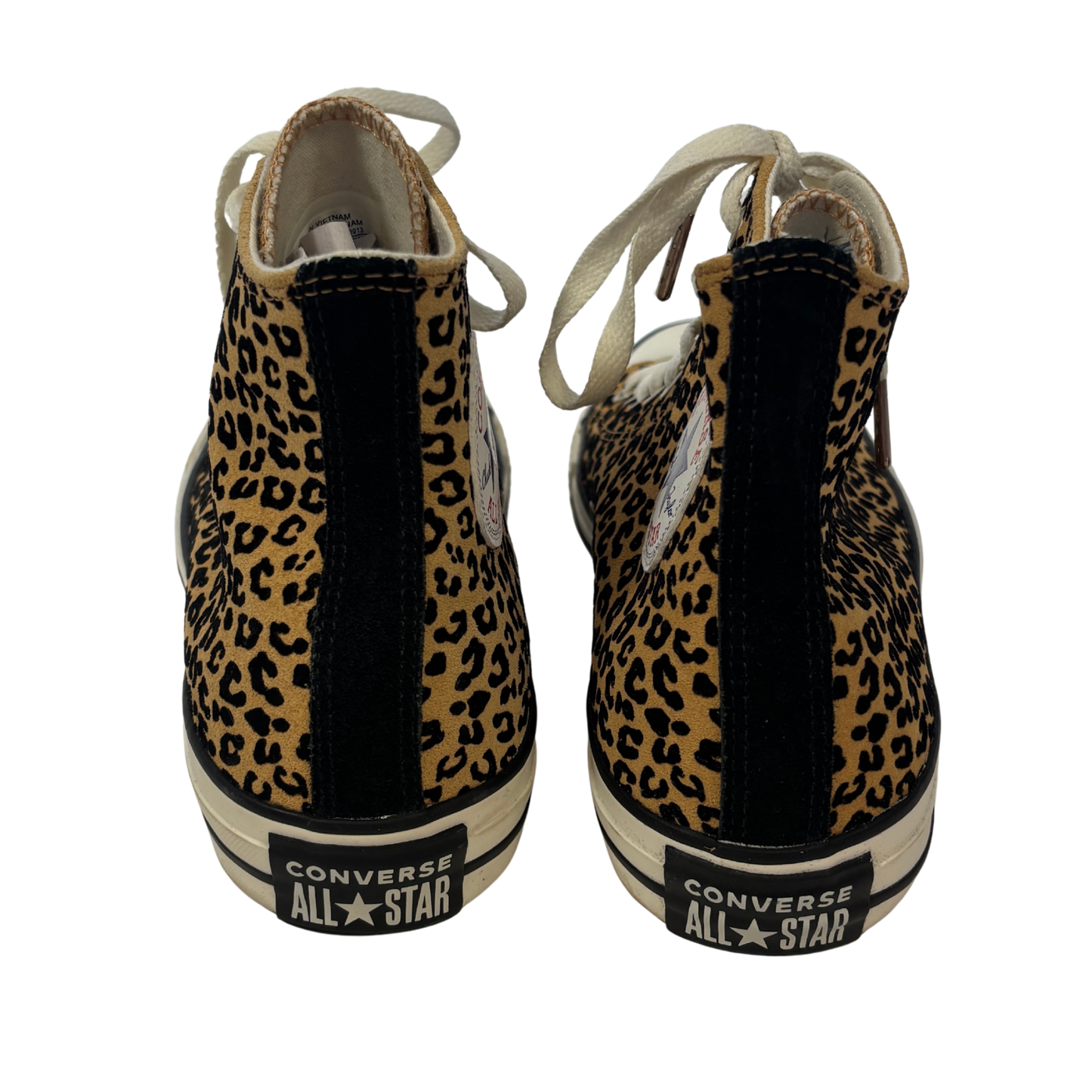 Converse Leopard Print High Tops (Women’s Size 9/ Men’s Size 7)
