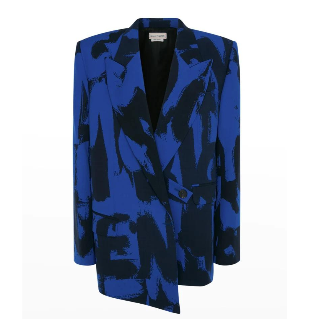 Alexander McQueen Inspired Brush Stroke Blazer