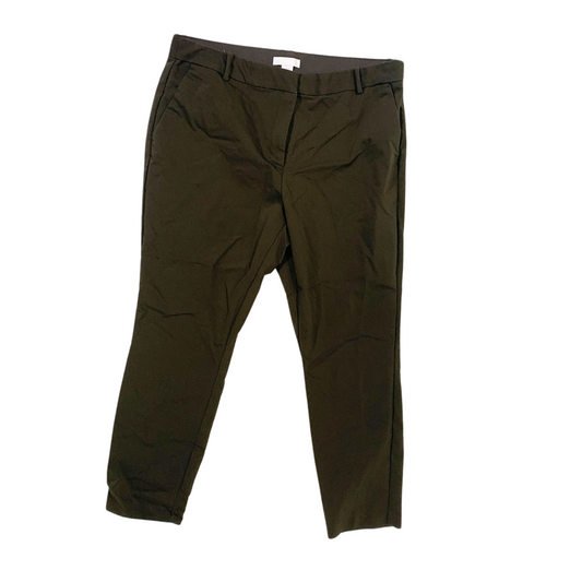 Olive Green Skinny Trouser Pants