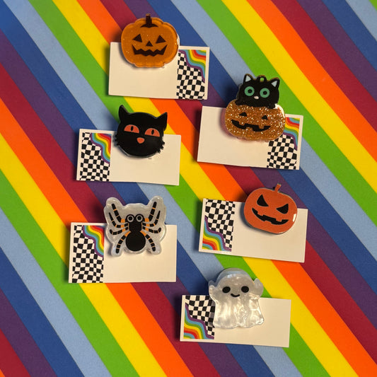 Halloween Single Mini Clips