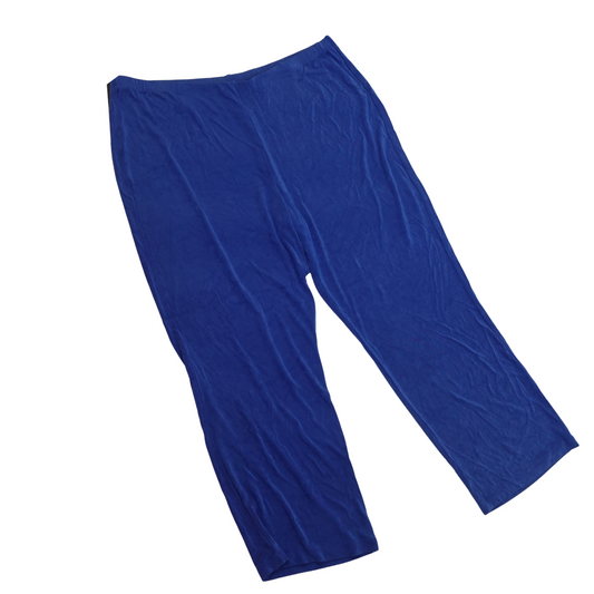 Blue Pull-On Pants