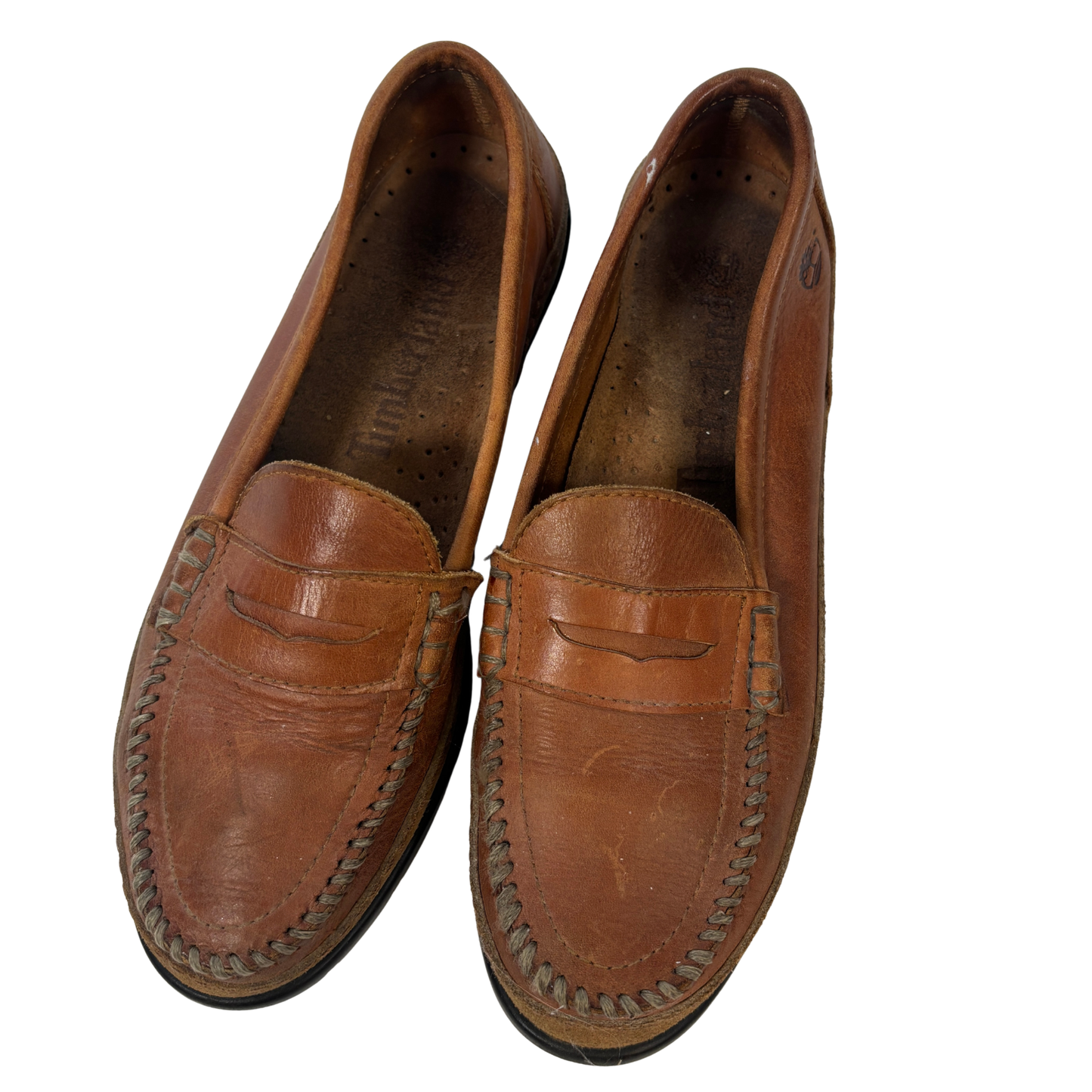 Timberland Brown Leather Penny Loafers (Men’s Size 7/ Women’s Size 8.5)