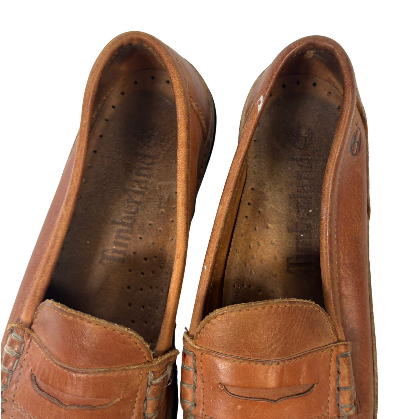 Timberland Brown Leather Penny Loafers (Men’s Size 7/ Women’s Size 8.5)