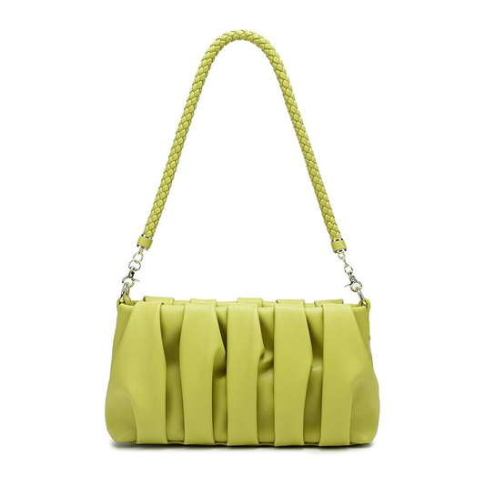 Chartreuse Green Shoulder Bag with Crossbody Strap NWOT