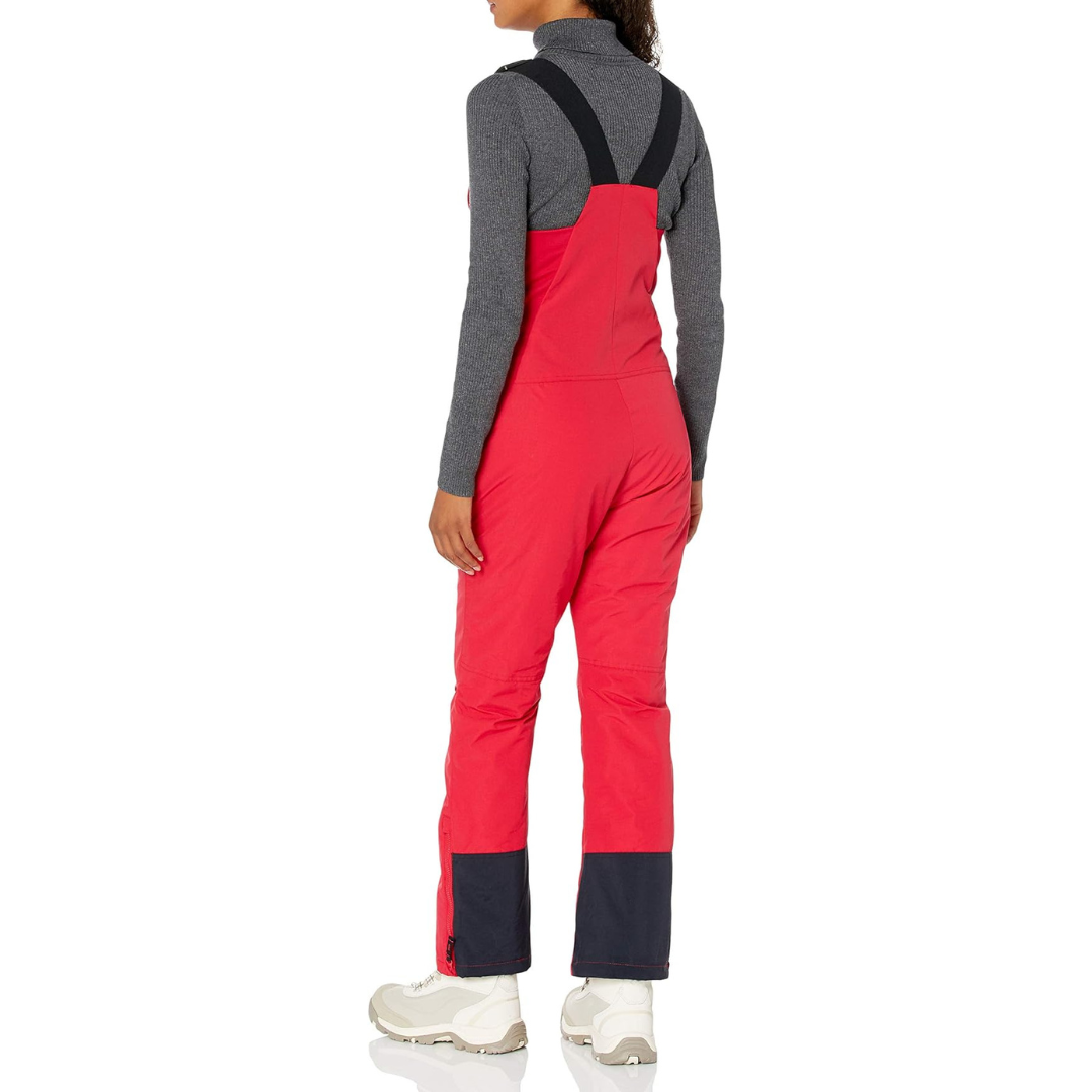 Red Snow Pant Overalls