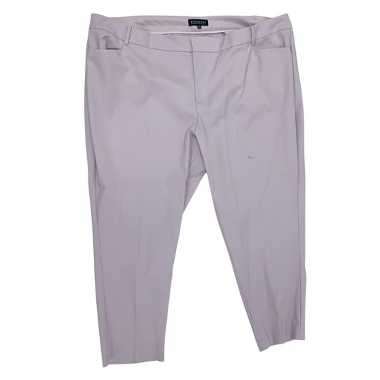 Lilac Straight Leg Dress Pants