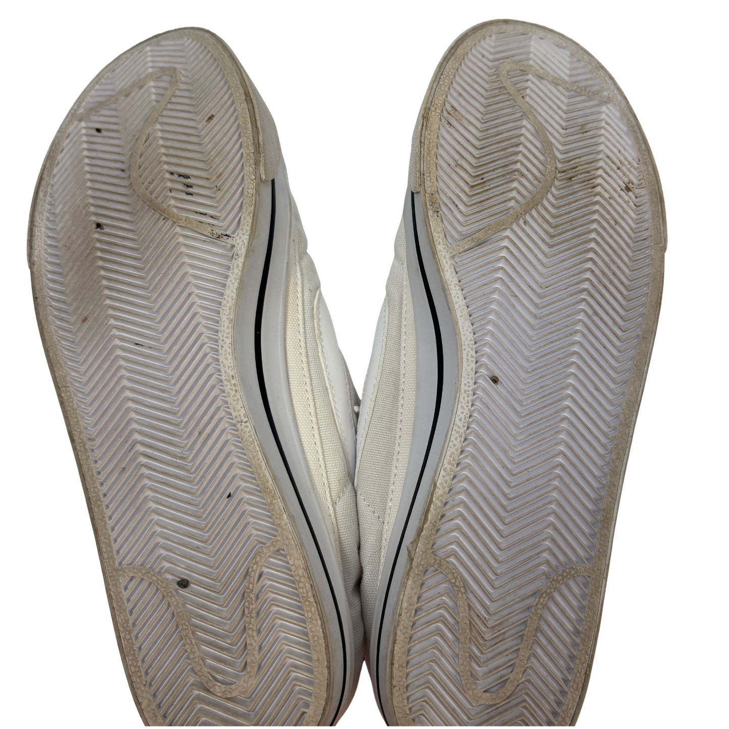 Nike Court Legacy Mule White Canvas Slip on Sneakers (Size 8)