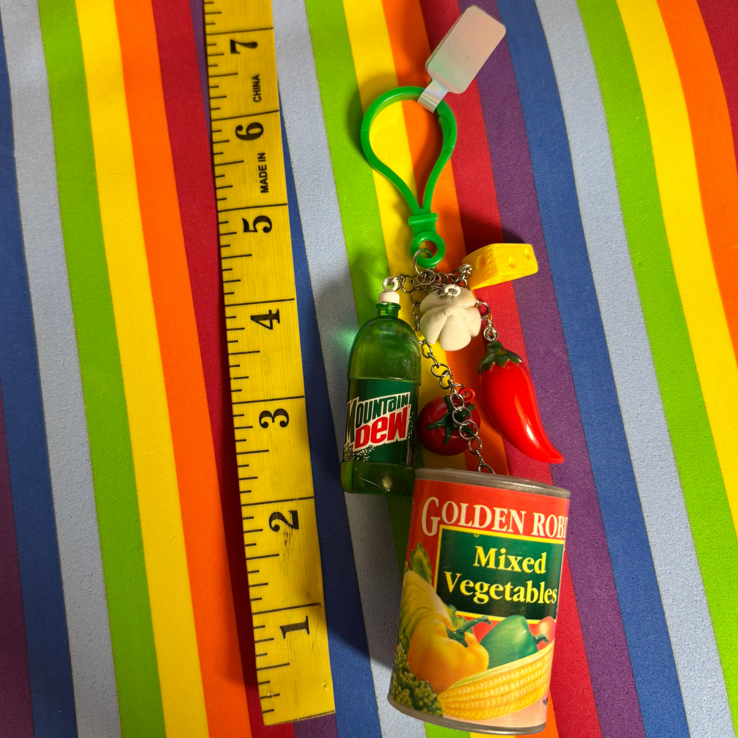 What's for Dinner? Bag Charm