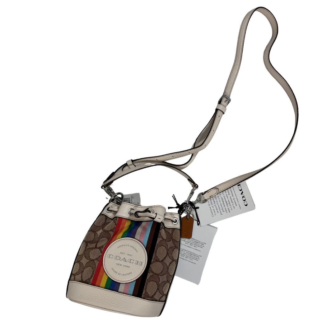 Coach Mini Dempsey Bucket Bag NWT
