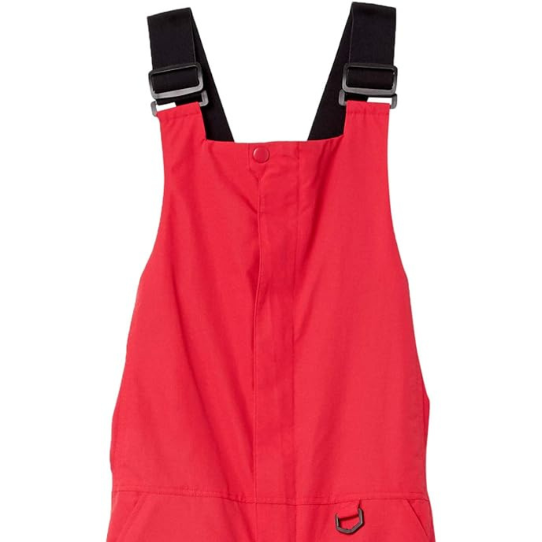 Red Snow Pant Overalls