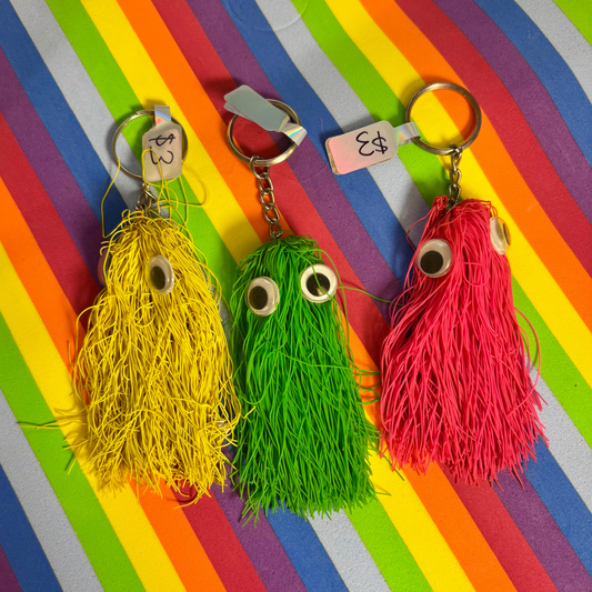 Vintage Monster Keychain (Available in 3 Colors)