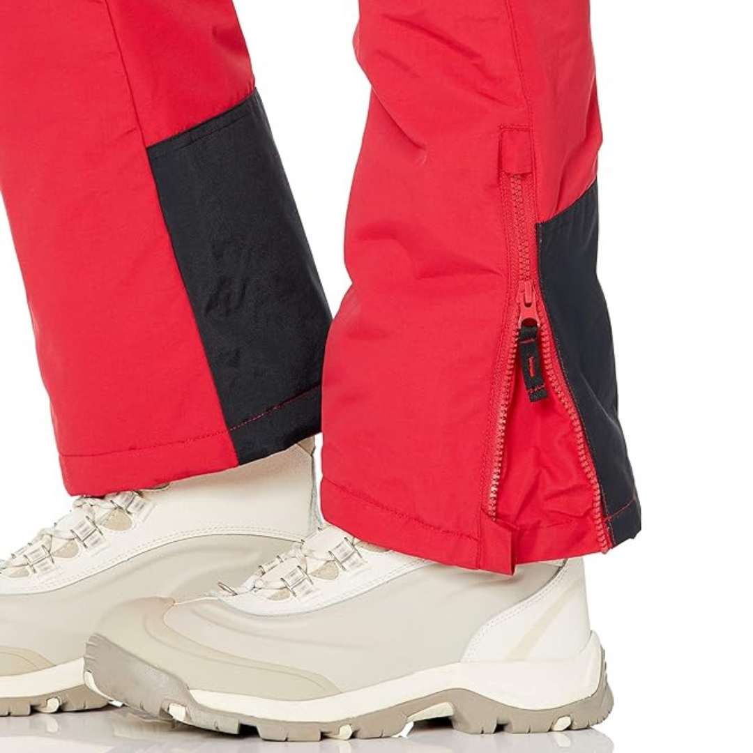 Red Snow Pant Overalls