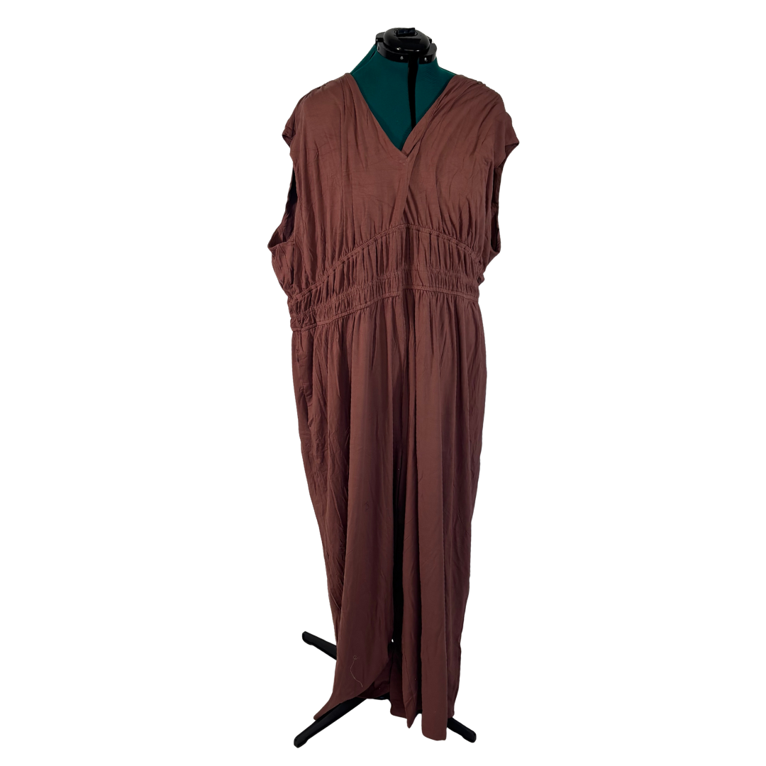 Brownish Mauve Sleeveless Jumpsuit NWT